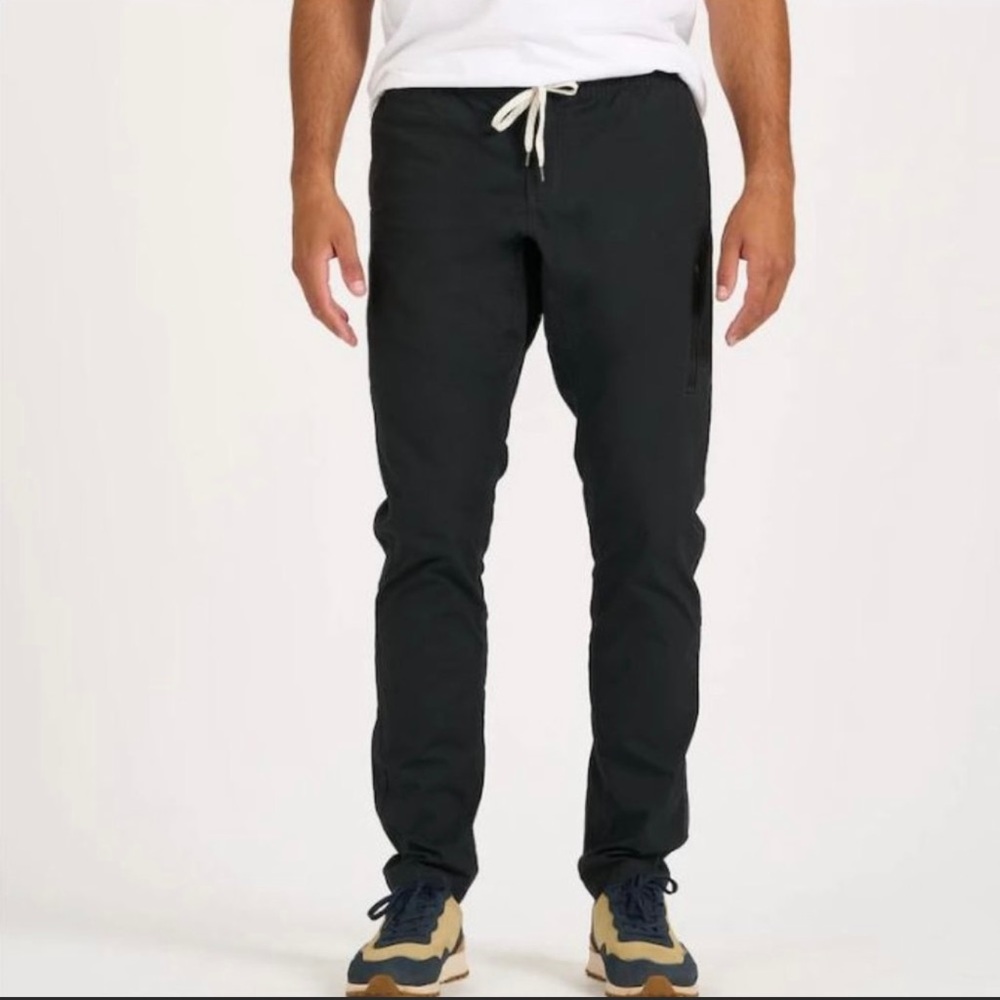 NWT Vuori Men's Ripstop Climber Pants charcoal. Blue Size: S Small. V412